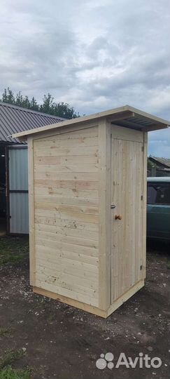 Дачный туалет под ключ, душ, хозблок