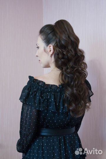 Создание вечерней причёски