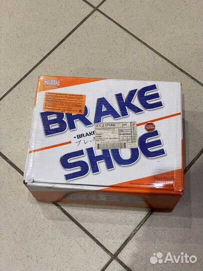 Колодки тормозные nibk FN2311 задние Toyota