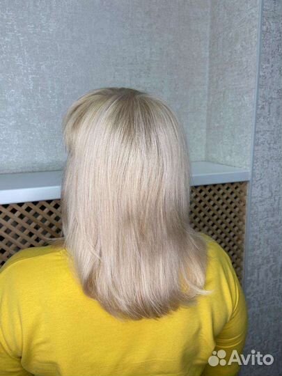 Окрашивание волос на дому