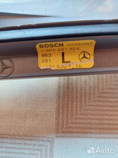 Стекло фары mercedes 124