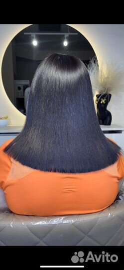 Кератиновое выпрямление ботокс волос нанопластика
