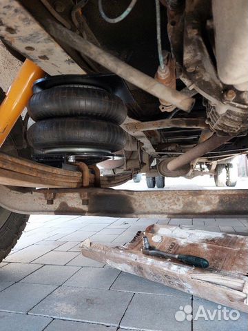 Передняя пневмоподвеска на Газель