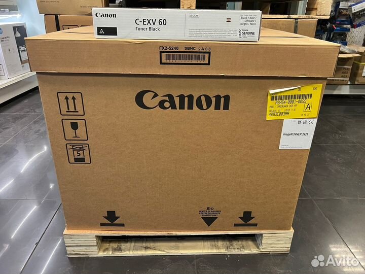 Мфу лазерный A3 c WiFi Canon 2425 + c-exv 60