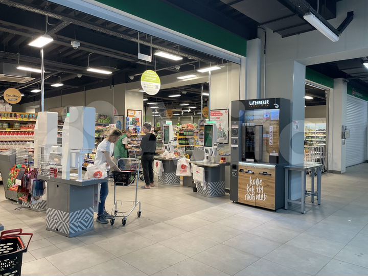 Торговая площадь, 617.6 м² (Федеральный магазин)