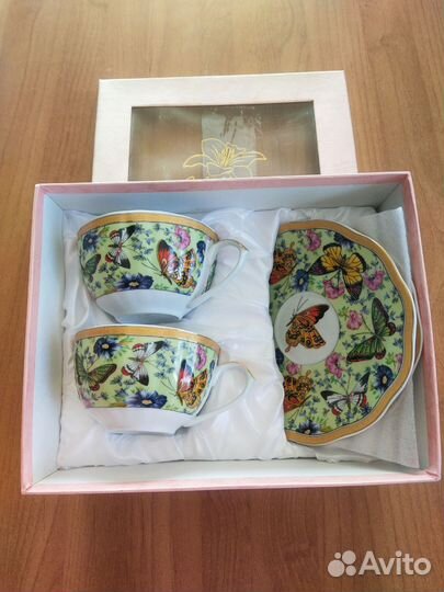 Чайная пара фарфор