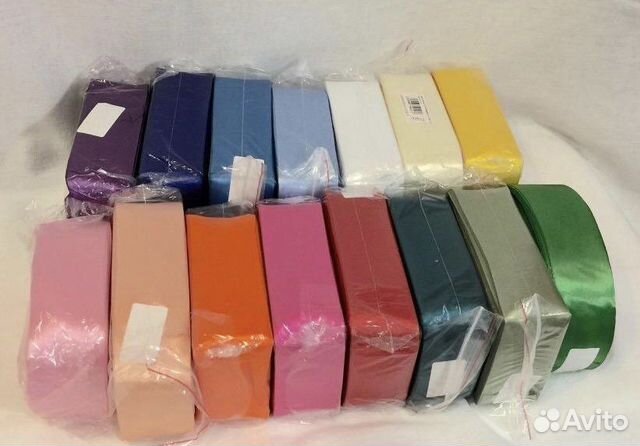 Атласная лента шириной 50 мм