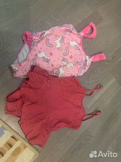 Купальник для девочки 116 122