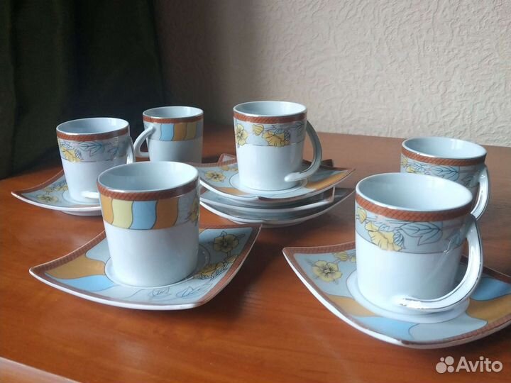 Кофейный сервиз новый