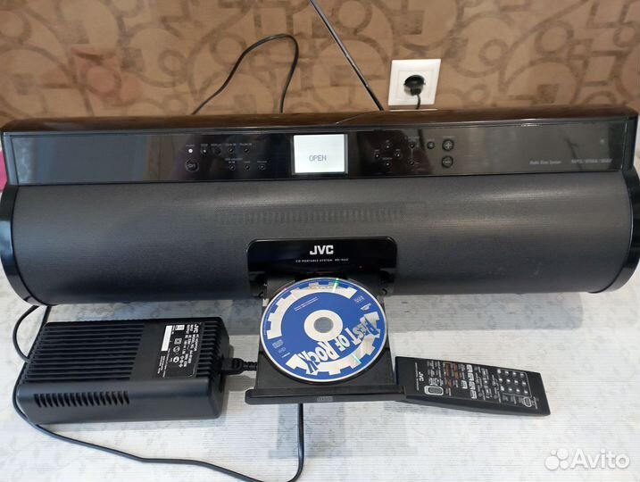 Портативная стерео система JVC rd- ha3 b
