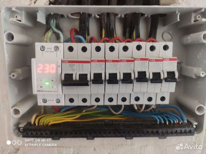 Услуги электрика