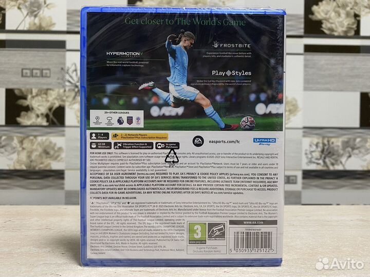 EA FC24 (FIFA 24, Русс озвучка, Новый) Sony PS5