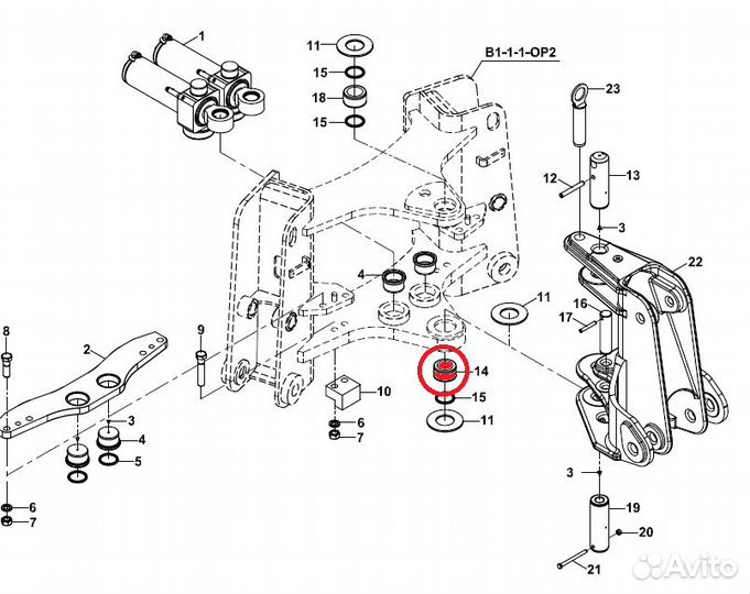 Втулка 802/10106 YG technology (Турция)