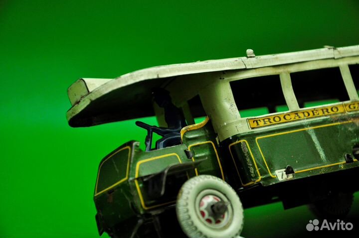 Игрушка автобус Франция довоенный