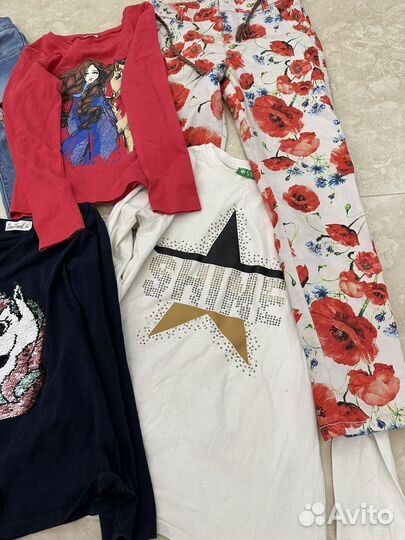 Детские вещи пакетом для девочек 134