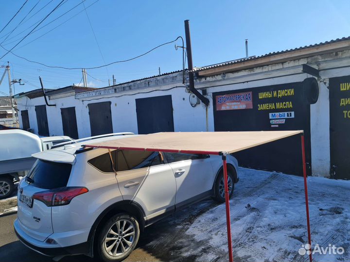 Тент Маркиза для установки на авто универсальная