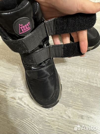 Ботинки зимние на девочку 32