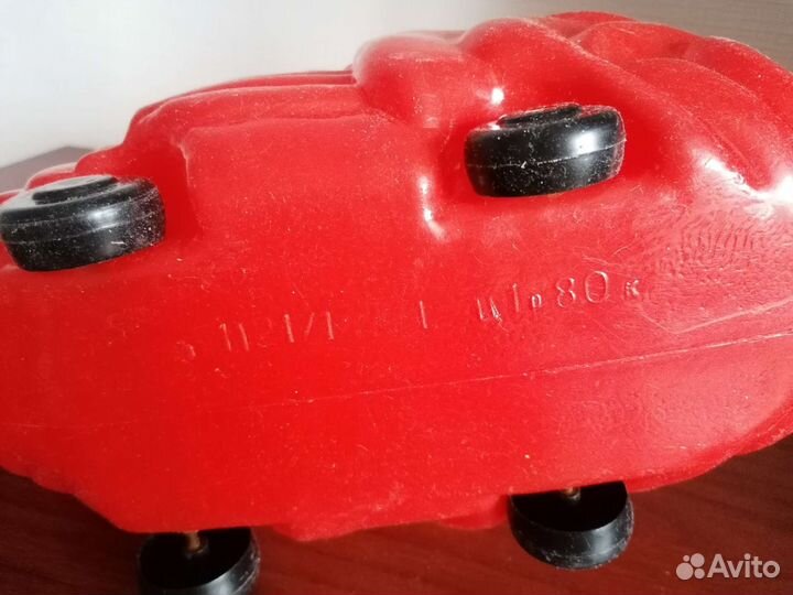 Игрушка СССР рыба пластик