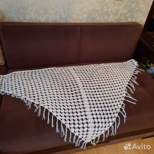 Платок шаль ручная работа