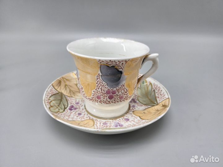 Кузнецов Чайная пара роспись крытье