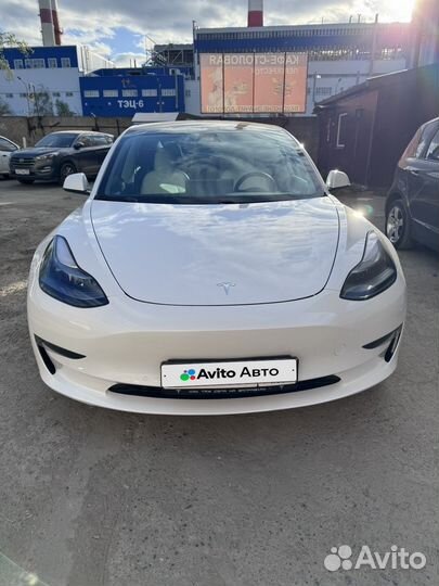 Tesla Model 3 462 л.с. AT, 2021, 39 900 км