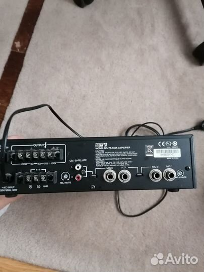 Продаю усилитель трансляционный inter m