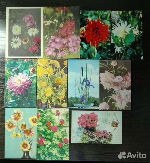 Наборы открыток ссср, чистые, подписанные открытки