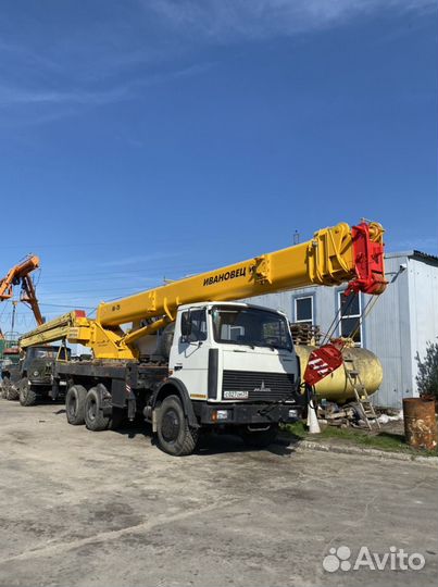Аренда и услуги автокрана, 25 т, 31 м