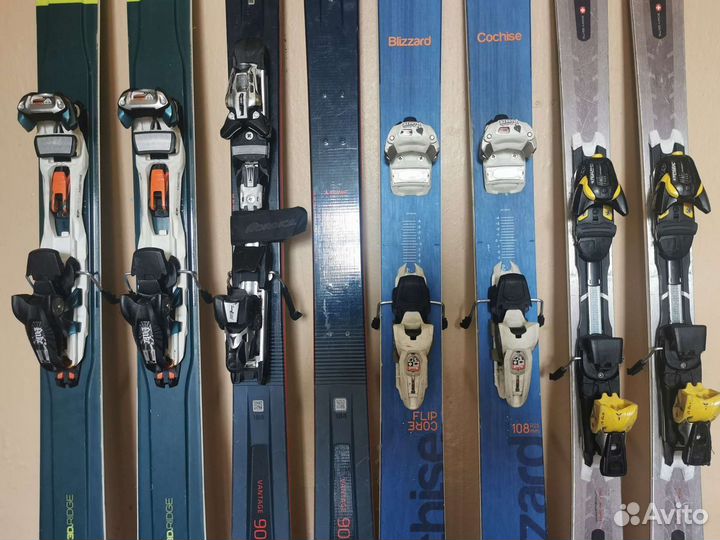 Горные лыжи универсальные, скитур, фрирайд