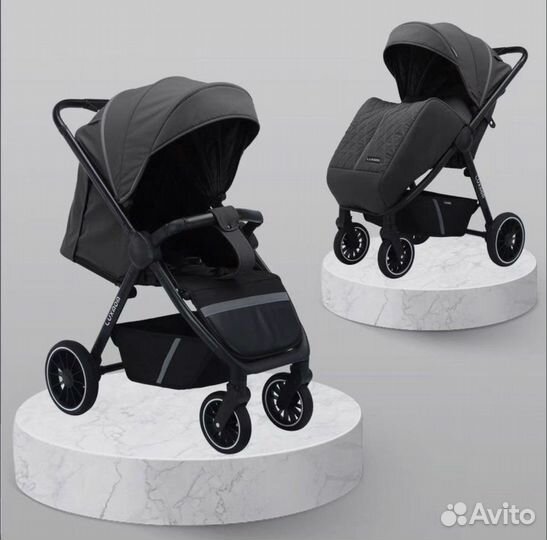 Коляска Luxmom 720 черная