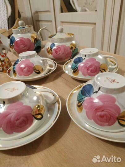 Сервиз чайный Агашки перламутр 90 год