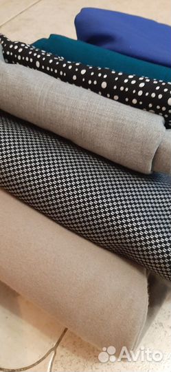 Отрез ткани шерсть италия