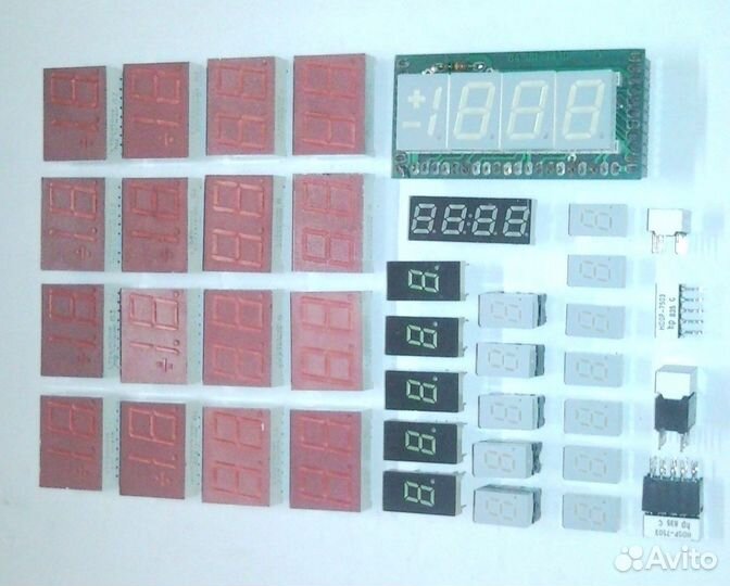 Индикаторы семисегментные