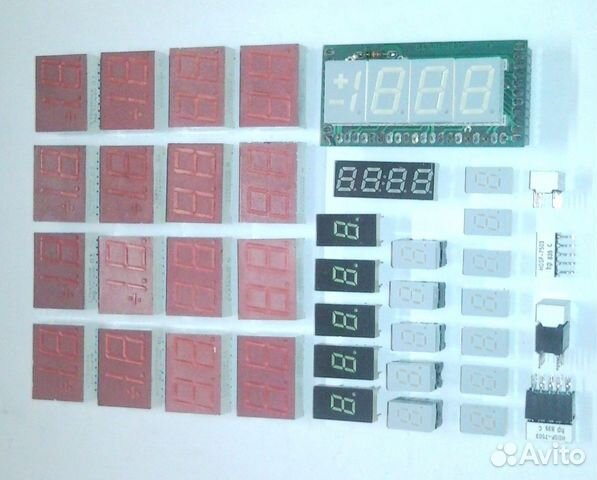 Индикаторы семисегментные