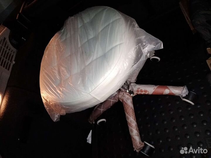 Кожанное кресло стул мастера ракушка