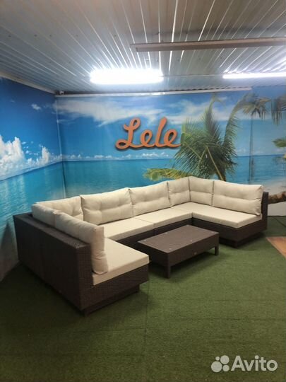 Комплект мебели из искусственного ротанга Lele - Ф