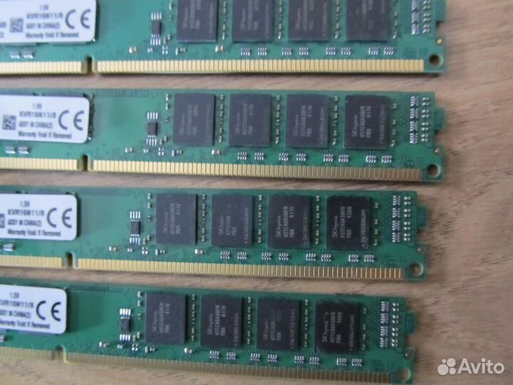 Оперативная память.DDR3 8Гб 1600мгц Kingston