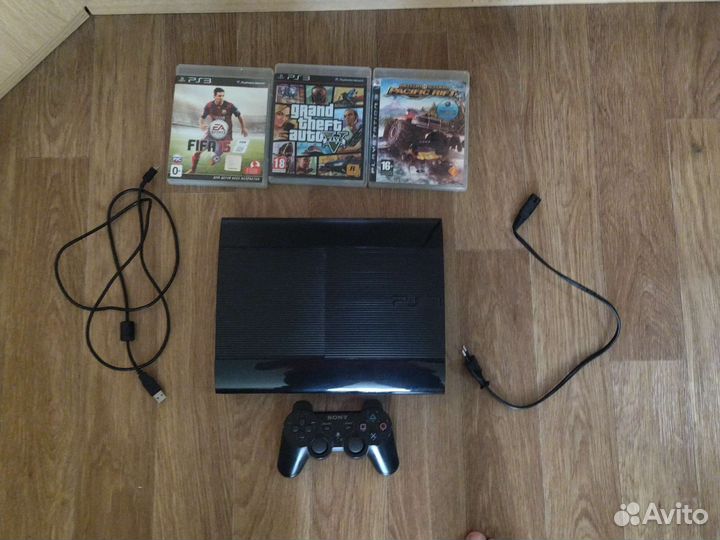PS3 в полном комплекте