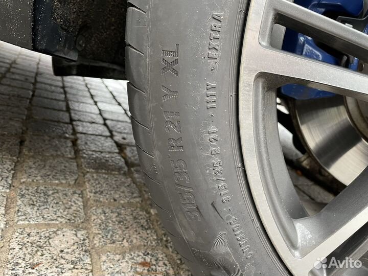 Разноширокие Колеса с датчиками на bmw x5 x6 r21