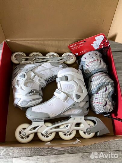 Ролики женские защита с коробкой