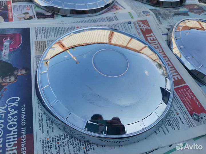 Колпаки на Жигули (Ваз 2101-2102) хром, оригинал