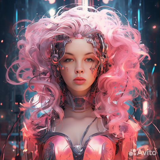 Портрет Арт в Midjourney, картина по описанию