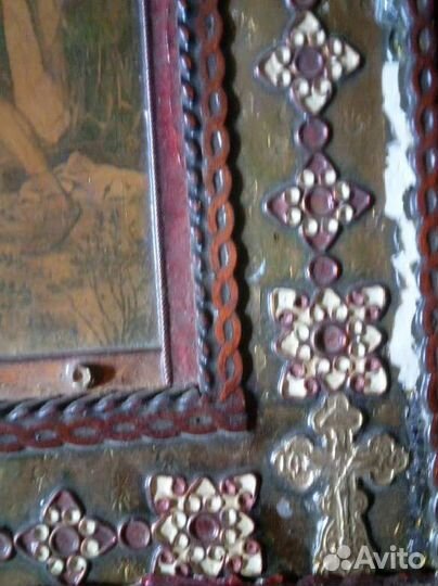 Икона Крещение Господне.(М.Нестеров Богоявление)