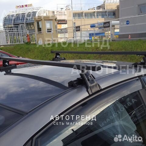 Багажник на крышу авто Hyundai Solaris седан