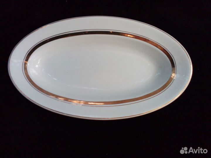 Селедочницы стеклянные и фарфоровые СССР