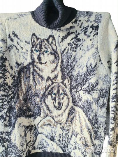 Свитер шерстяной мужской