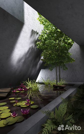 3d визуализация интерьера