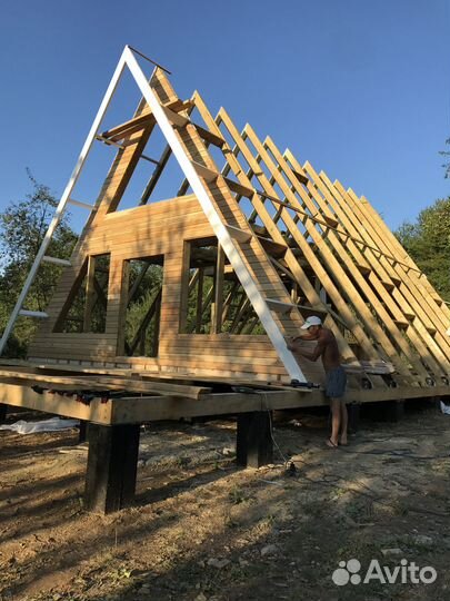 Каркасный дом A-Frame