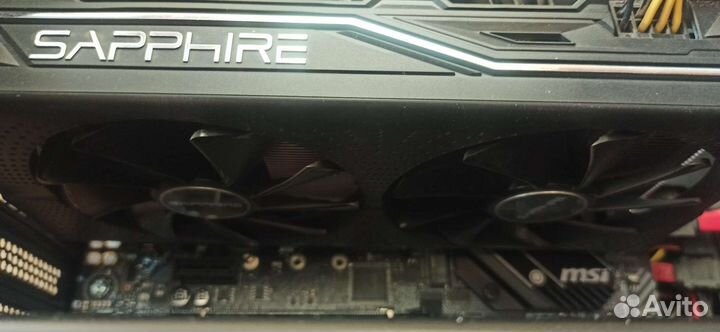 Видеокарта sapphire rx 570 8gb