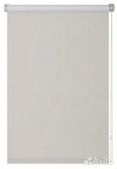 Рулонная штора Blackout 50x160см цвет кремовый